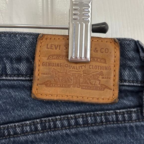 Levi’s Premium Wedgie Straight Leg Dark Wash Jeans Size 26 - Picture 10 of 10